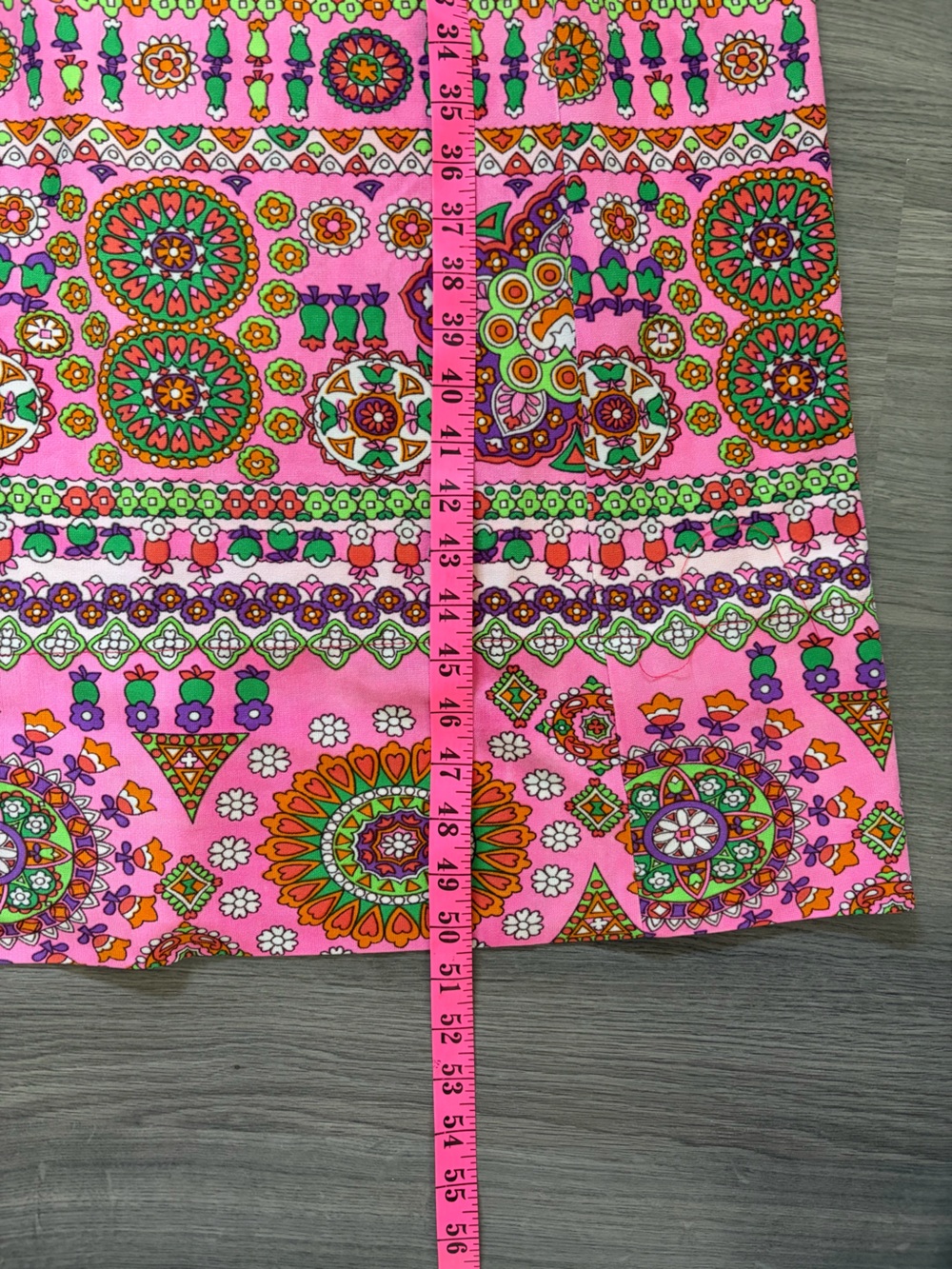 1960s Psychedelic Maxi Dress 🌼 - Picture 9 of 10